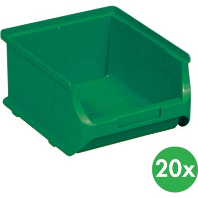 Allit Plastové boxy 137 x 160 x 82 mm zelené