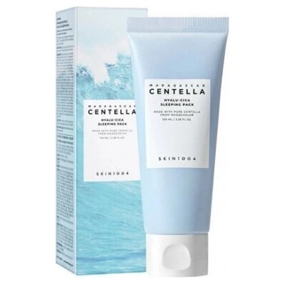 SKIN 1004 Нощна маска с центела и цика от Мадагаскар за лице, Skin1004 Madagascar Centella Hyalu-Cica Face ? ourishing Mask 100ml