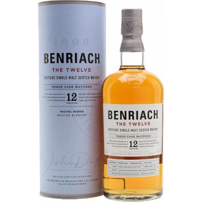 BenRiach 12y 46% 0,7 l (dárčekové balenie)
