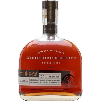 Woodford Reserve Double Oaked 43,2% 0,7 l (holá láhev)