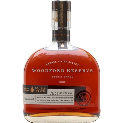 Woodford Reserve Double Oaked 43,2% 0,7 l (holá láhev)