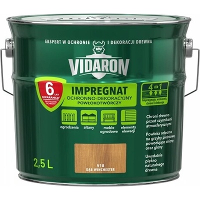 Impregnát na dřevo VIDARON 2,5L DUB WINCHESTER
