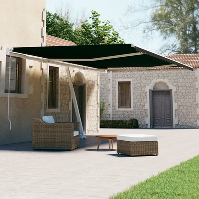 VidaXL Volně stojící automatická markýza 600 x 300 cm antracitová
