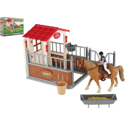 Teddies Kůň s doplňky plast v krabici 30 x 20 x 7,5 cm