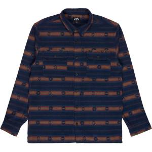 Billabong Мъжка риза с копчета Billabong Offshore Jacquard Flannel Shirt - Navy (033-2760-0412)
