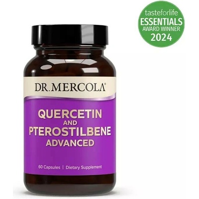 Dr. Mercola Quercetin Pterostilben Advanced 60 kapslí
