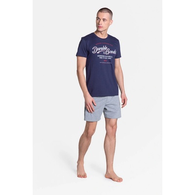 Henderson 151569 pánské pyžamo krátké tm.modré