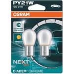OSRAM Крушка OSRAM PY21W, 12V, 21W, 280lm, 2 броя - Maslatabg - 20,95 лв