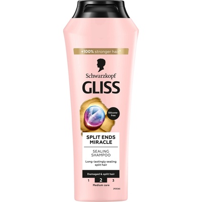 Schwarzkopf Gliss Split Ends Miracle Zacelující šampon 250 ml