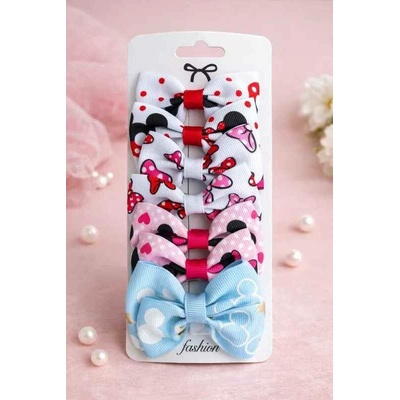Sponky do vlasů Minnie Mouse Tmavě růžová