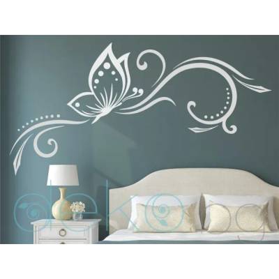 Декоративен орнамент с пеперуда (2043)