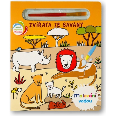 Malování vodou Zvířata ze savany – Hledejceny.cz