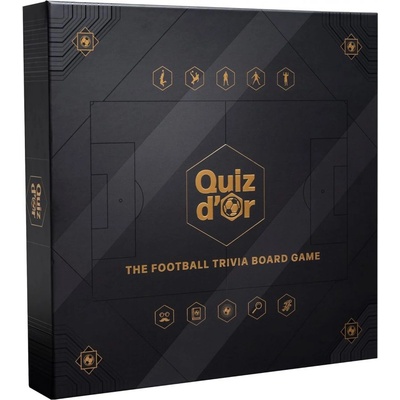 Gote Games Настолна игра Quiz d'Or: The Football Trivia Board Game - Парти (GOG-QD2000)