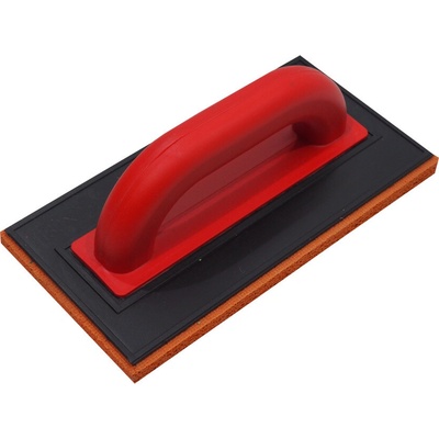 TOPTRADE hladítko ABS, huba jemná, 250 x 130 x 12 mm