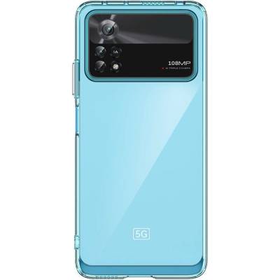 HQWear Кейс Outer Space за Xiaomi Poco X4 Pro 5G, с гъвкава рамка, син (9145576264041)