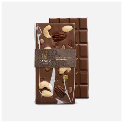 Čokoládovna Janek Jankova pečeť mléčná 6 x 95 g