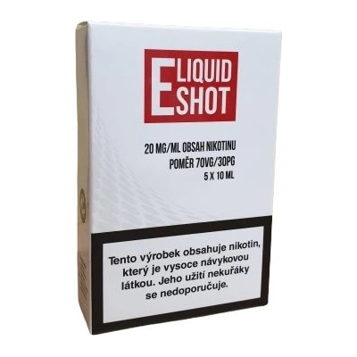 Expran GMBH E-Liquid SHOT PG30/VG70 20mg 5x10ml