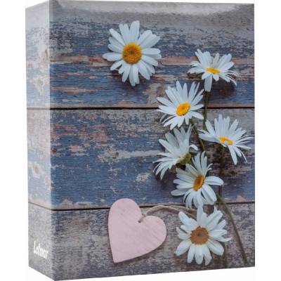 LOTMAR Fotoalbum 10x15 304 foto 2-up Flower heart 1