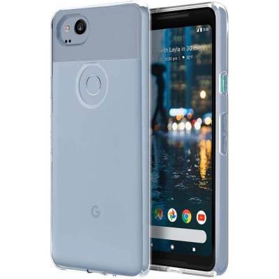 Incipio NGP Pure Case - удароустойчив силиконов (TPU) калъф за Google Pixel 2 (прозрачен)