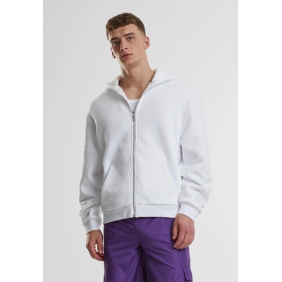 Urban Classics Fluffy Zip Hoody white XXLUB-TB7284-00220 - Бял, размер XL