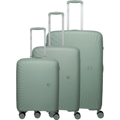 Travelite Комплект пътнически куфари Tamaris Voyaage S, M, L Sage Green Travelite | Zelen | МЪЖЕ | UNI
