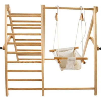 Chipolino Dřevěný žebřík a houpačka 164547