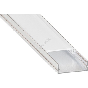 SmartLED Вграден профил за LED ленти 1 m сребрист/бял (SD0103)