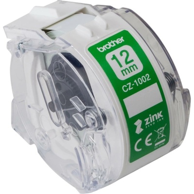Brother - CZ1002 papierová páska plnofarebná bez atramentová šírka 12 mm dĺžka 5 m
