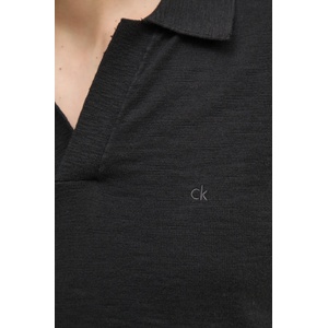 Calvin Klein Памучна тениска с яка (K10K114087) - answear - 91,90 лв