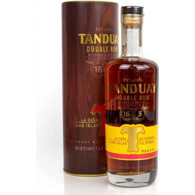 Tanduay Double Rum 16&5l 40% 0,7 (tuba)