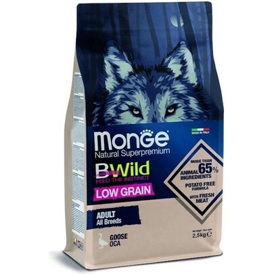 MONGE BWild Dog Adult Hus 2,5 kg