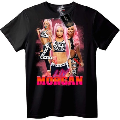 NOONEBRAND Тениска LIV MORGAN Riot Squad - 2XL, Black