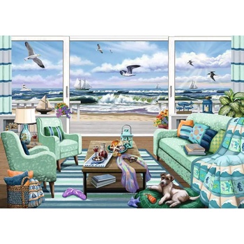 Ravensburger - Puzzle Exit to the beach - 1 000 piese