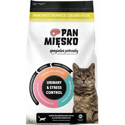 PAN MIĘSKO Urinary & Stress Control Turkey 3 kg