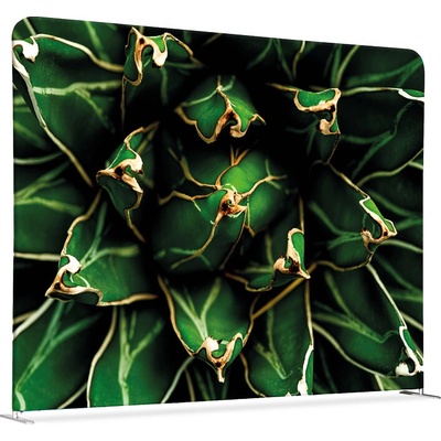 Jansen Display Potištěná látková dělící stěna 200-150 Cactus Zelená 1984 x 1502 mm