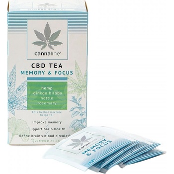 CANNALINE CBD Čaj MEMORY 30 g