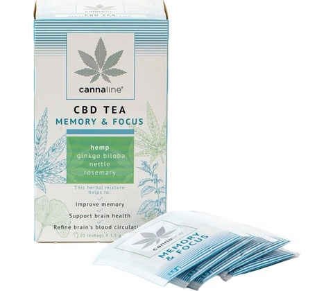 CANNALINE CBD Čaj MEMORY 30 g