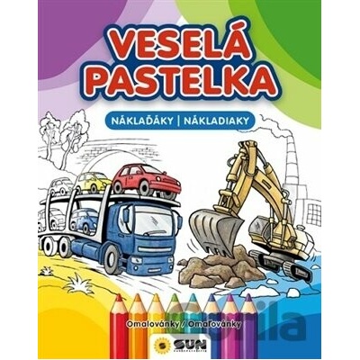 Veselá pastelka Náklaďáky SUN