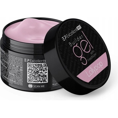 Excellent Pro stavební gel podkladový tixotropní růžový 50 ml