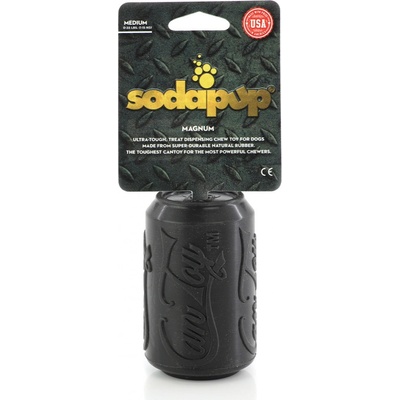 SODAPUP MAGNUM Plnící hračka černá 10 cm