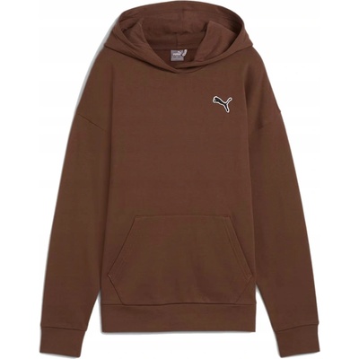 Puma s kapucňou dlhý rukáv hnedá