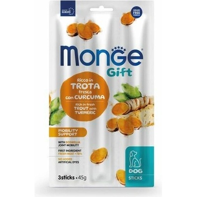 MONGE GIFT Sticks Mobility support 3 ks 45 g