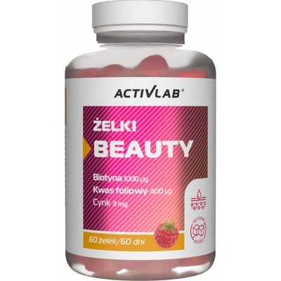 Activlab Beauty Gummies, Malina 60 gumených cukríkov