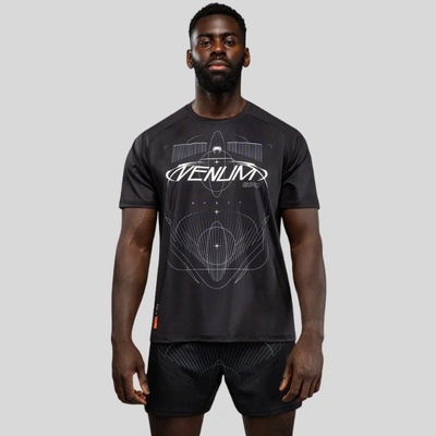 Venum - Боксова Екипировка | Официален Вносител за България Тениска Venum Eclipse Dry-Tech T-Shirt - Black/Silver - M