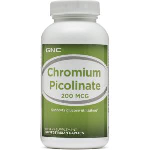 GNC Gnc-ХРОМ ПИКОЛИНАТ 200 МКГ 90 капсули