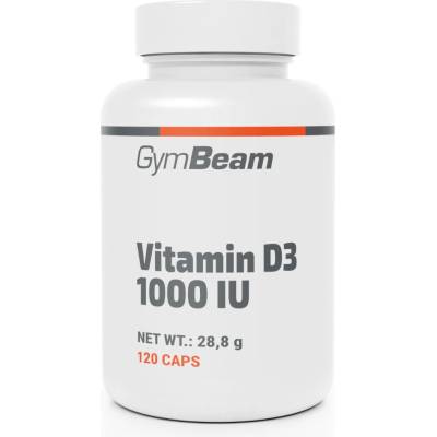 GymBeam Витамин D3 1000 IU 120 капс