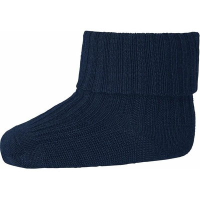 mpDenmark SLABÉ MERINO PONOŽKY NAVY