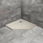 Radaway Петоъгълно душ корито Radaway Doros PT Stone 100x100 см акрил кашмир (SDRPT1010-01-84S)