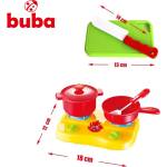 Buba Детски комплект Buba 666-36 с плодове, зеленчуци и котлон