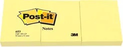 3M Кубче Post-It 38х51мм. 653 3бр